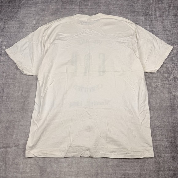 Gap Shirt Men's XL White Vintage 1994 We Are Certified Single Stitch‎ Promo - Picture 5 of 9